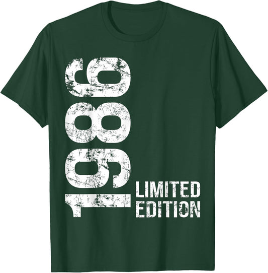 Men's 40th Birthday 1986 T-Shirt - T-Shirt | Forest