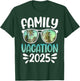 Family Group Matching Summer Beach Trip T-Shirt - T-Shirt | Forest