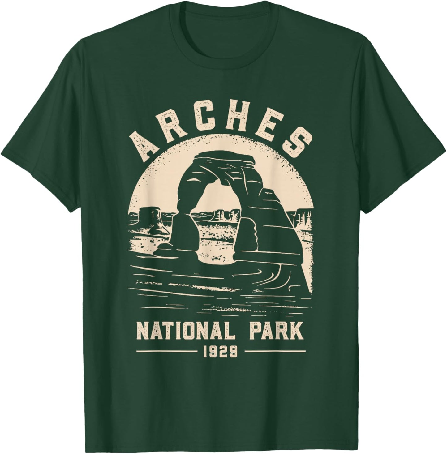 Arches National Park Vacation Travel Souvenir T-Shirt - T-Shirt | Forest