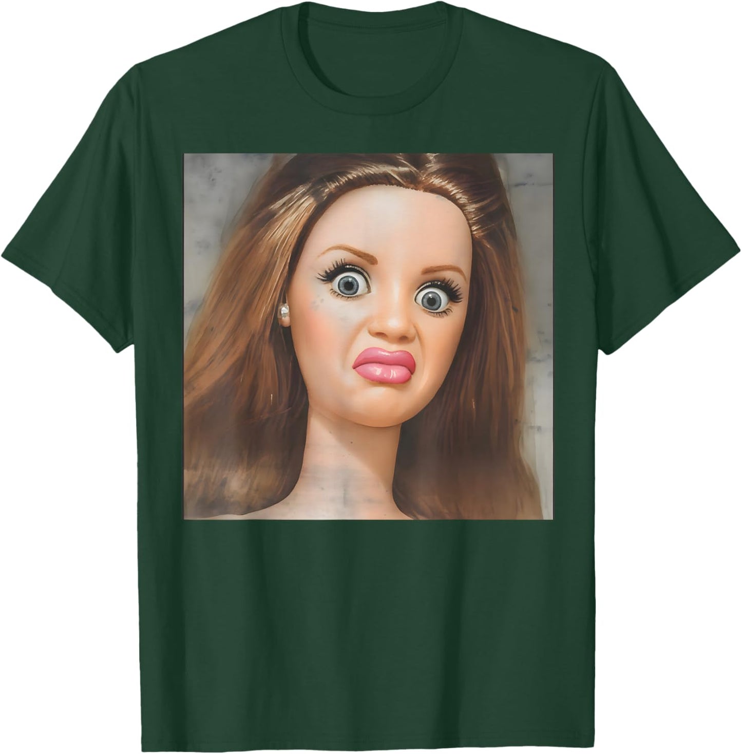Distressed Doll Face Meme T-Shirt - T-Shirt | Forest