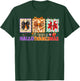 Bows Halloween Thanksgiving Christmas Happy HalloThanksMas T-Shirt - T-Shirt | Forest