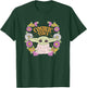 Star Wars The Mandalorian Grogu Cosmic Vibes Floral T-Shirt - T-Shirt | Forest