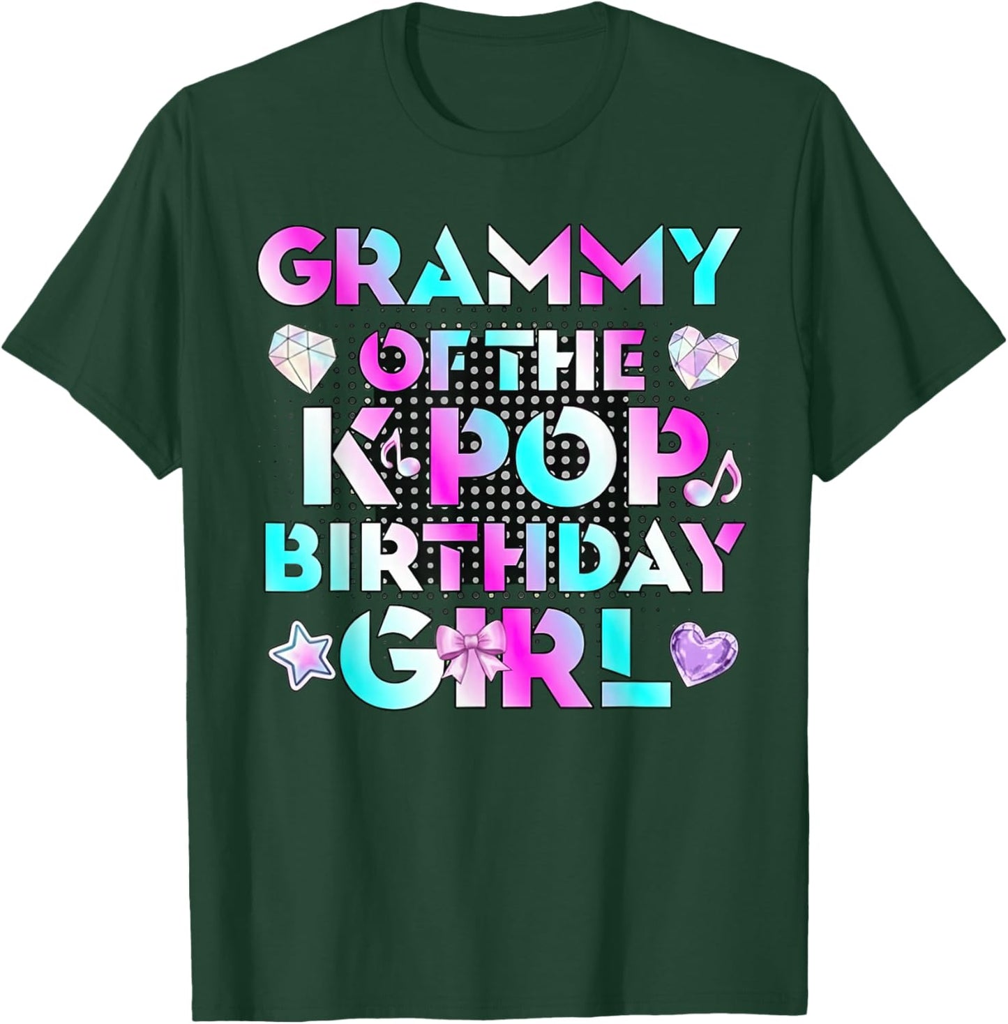 Grammy of the K-Pop Birthday Girl T-Shirt - T-Shirt | Forest