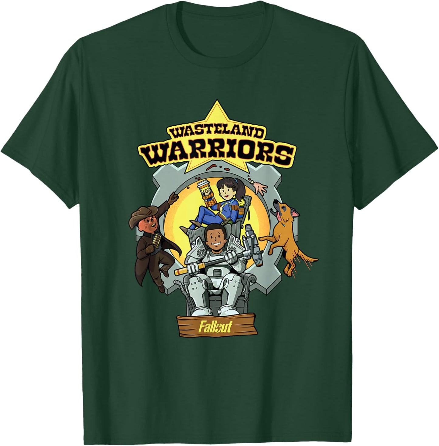 Fallout - Wasteland Warriors T-Shirt - T-Shirt | Forest