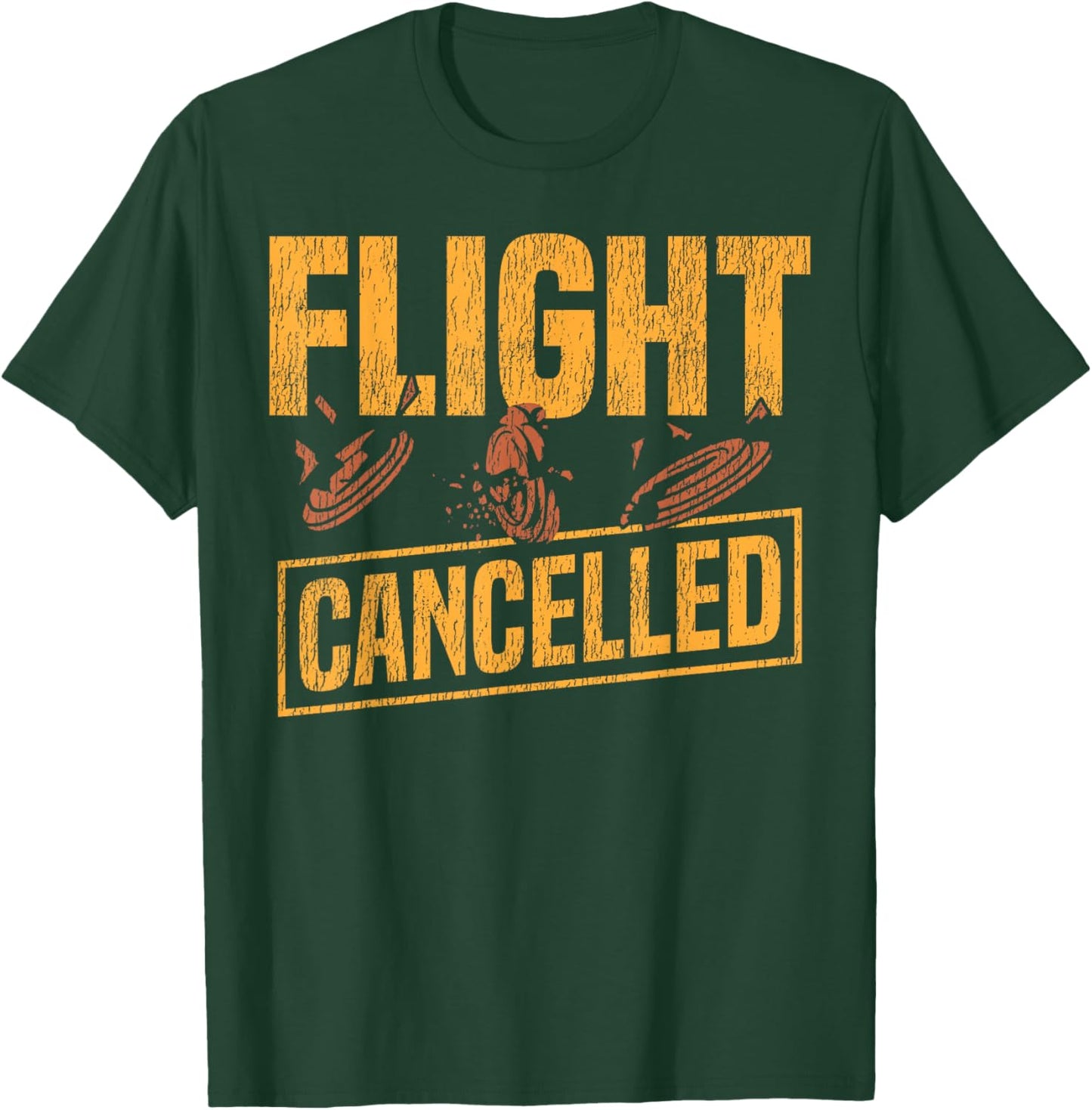 Shotgun Skeet Trap Clay Pigeon Shooting Retro Vintage Flight T-Shirt - T-Shirt | Forest