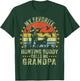 My Favorite Hunting Buddy Calls Me Grandpa Funny Hunting T-Shirt - T-Shirt | Forest