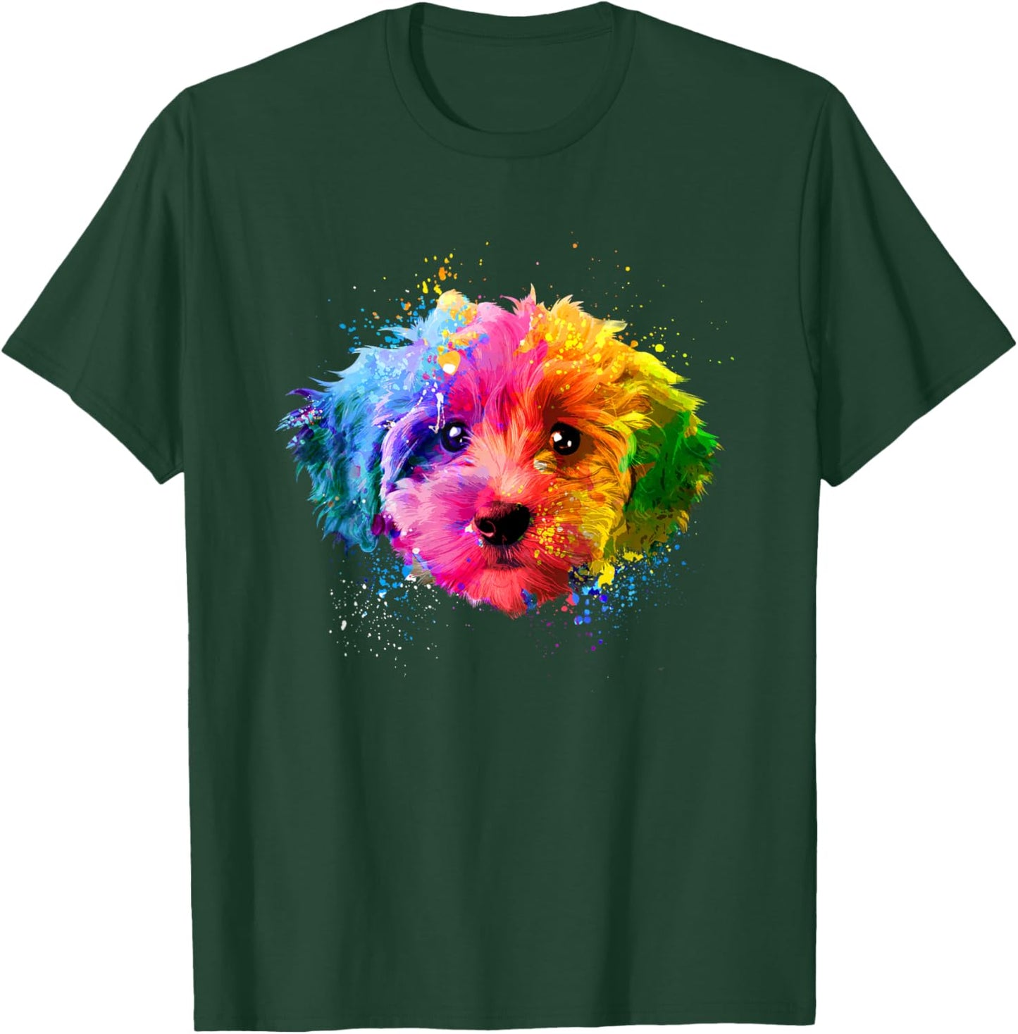 Cute Goldendoodle Design Women Goldendoodle Lovers T-Shirt - T-Shirt | Forest
