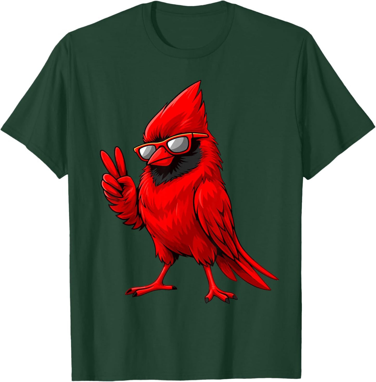 Cardinal Peace Women Youth Toddler Kids Boys Girls T-Shirt - T-Shirt | Forest