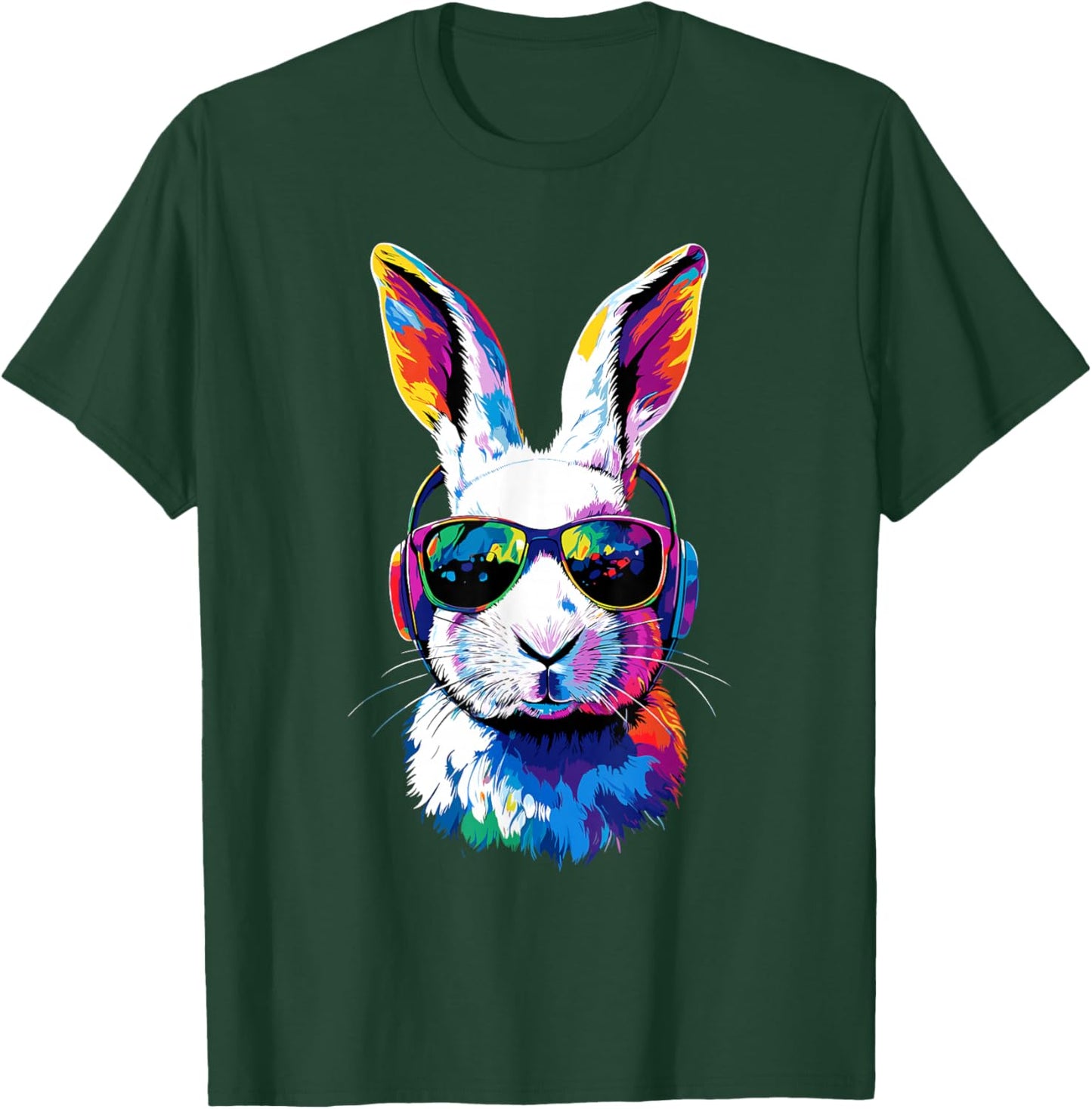 Rabbit Snow Hare Hare Fleece Hare White Rabbit T-Shirt - T-Shirt | Forest
