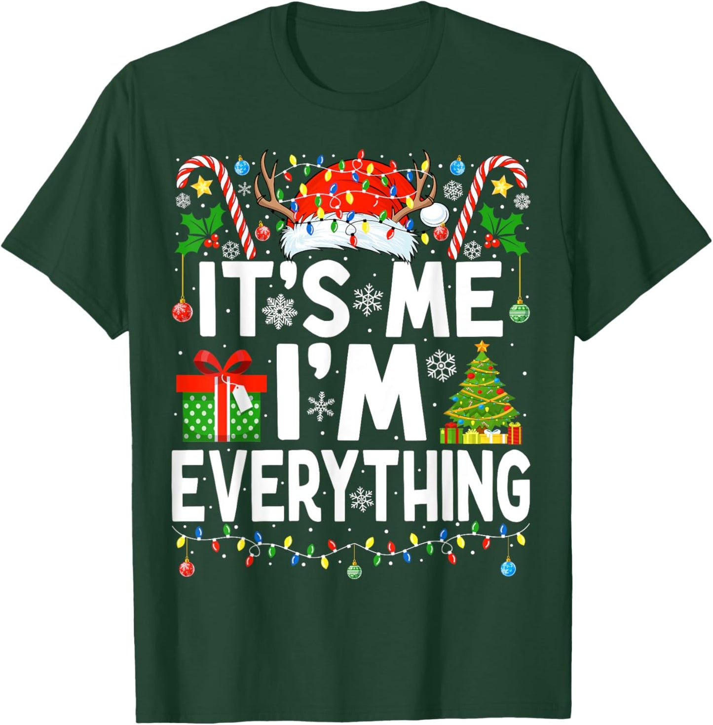 Have Everything I Want for Christmas Couple Pajama Couples T-Shirt - T-Shirt | Forest