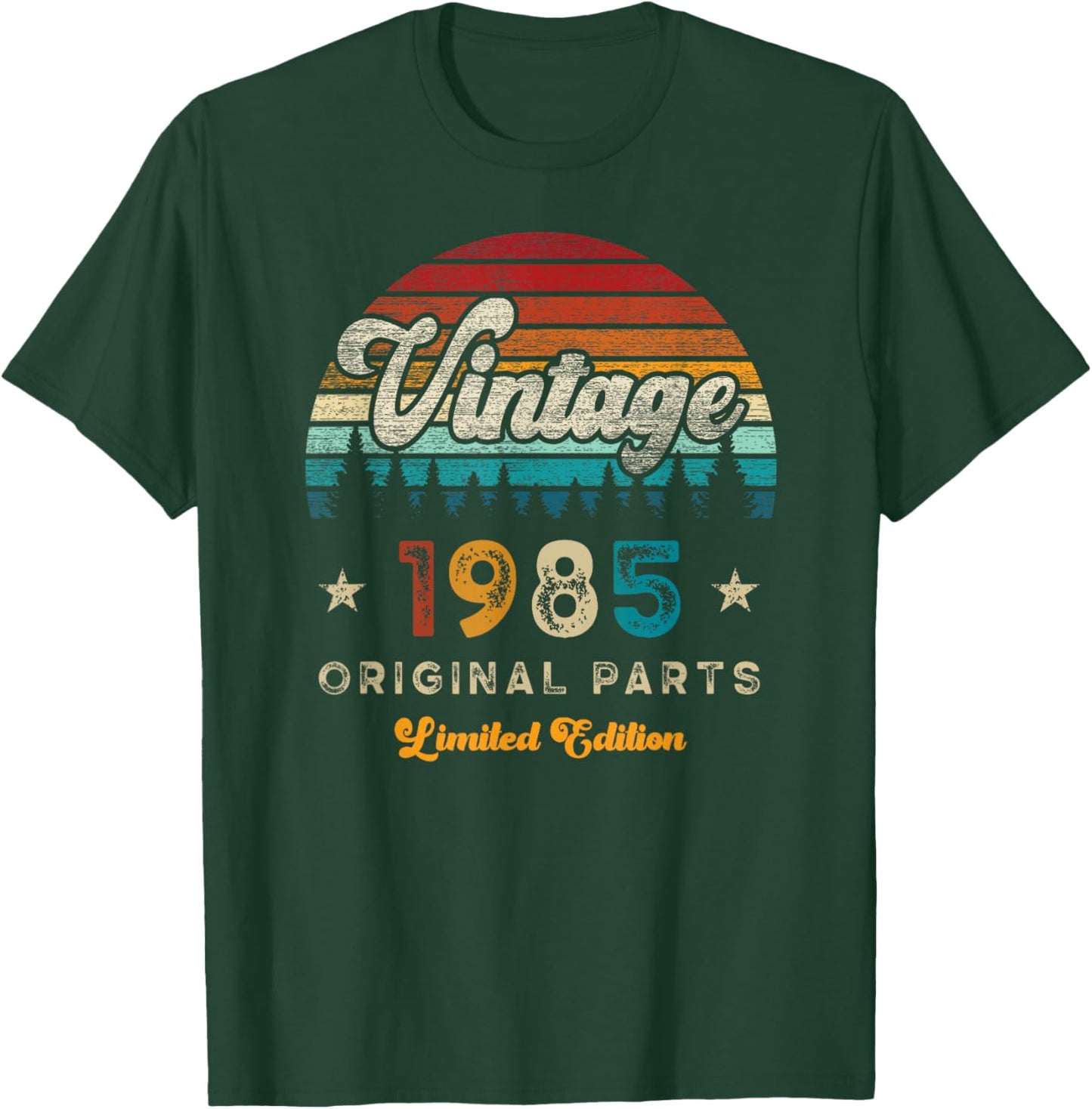 Vintage 1985 Anniversaire 41 Ans D'âge Limited Edition T-Shirt - T-Shirt | Forest