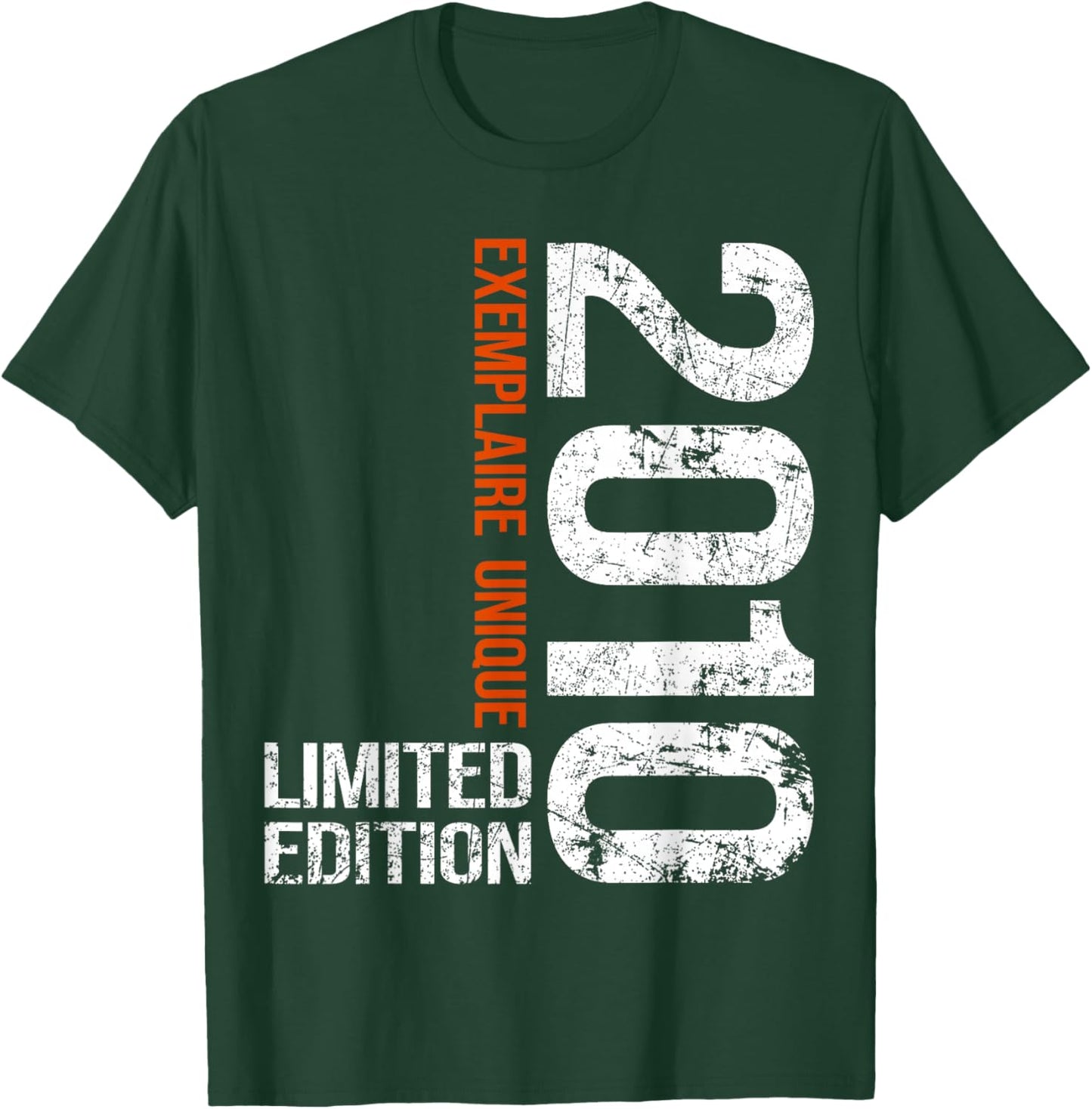15th Anniversary 2010 Vintage 15 Years Boy and Girl 2010 T-Shirt - T-Shirt | Forest