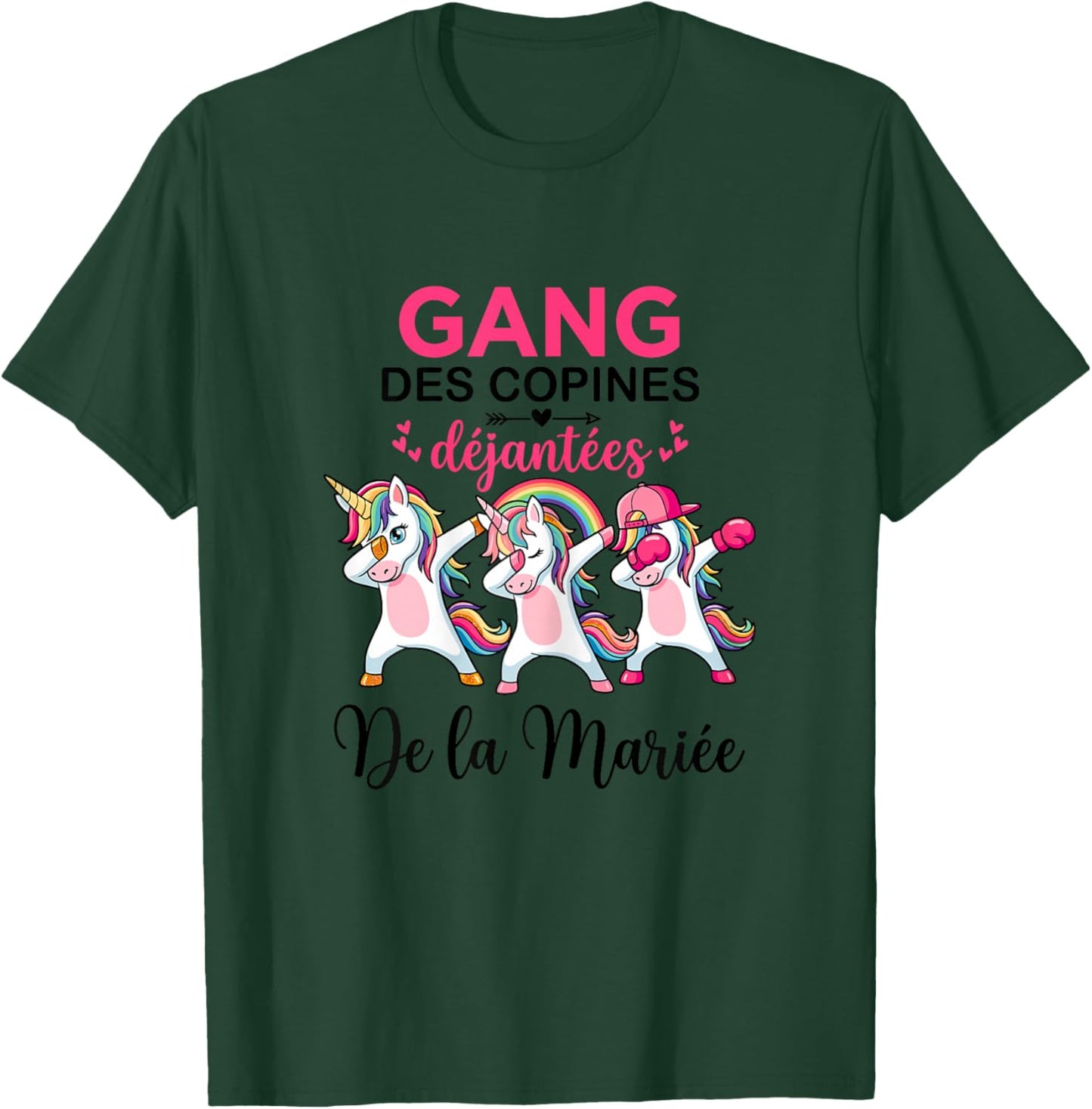Gang des Copines Déjantées De La Mariée Future Mariée EVJF T-Shirt - T-Shirt | Forest