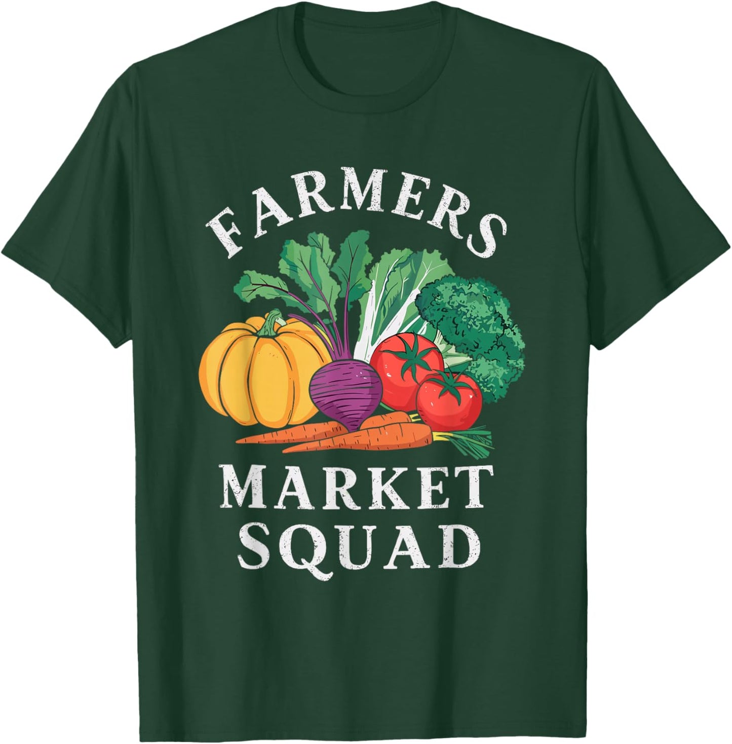 Farmers Market Farmer Agriculture Farming Food Vegetables T-Shirt - T-Shirt | Forest