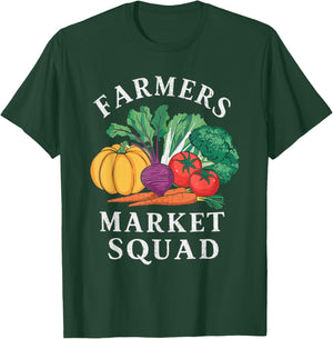 Farmers Market Farmer Agriculture Farming Food Vegetables T-Shirt - T-Shirt | Forest