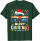 Merry Cruisemas 2025 Funny Christmas Santa Reindeer Cruise T-Shirt - T-Shirt | Forest