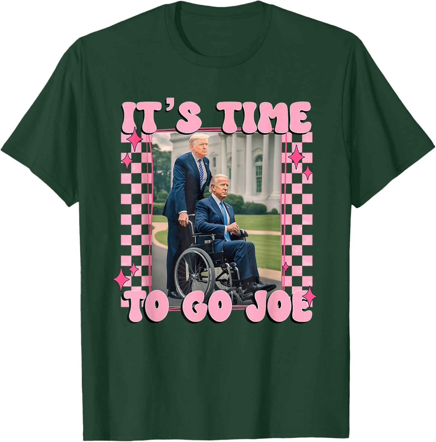 It's Time To Go Joe Shirt Funny Trump 2024 T-Shirt - T-Shirt | Forest