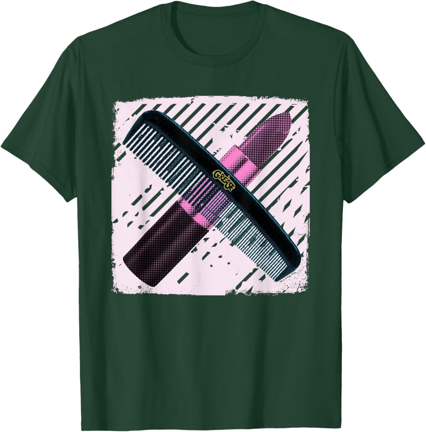 Grease T Birds & Pink Ladies Comb & Lipstick T-Shirt - T-Shirt | Forest