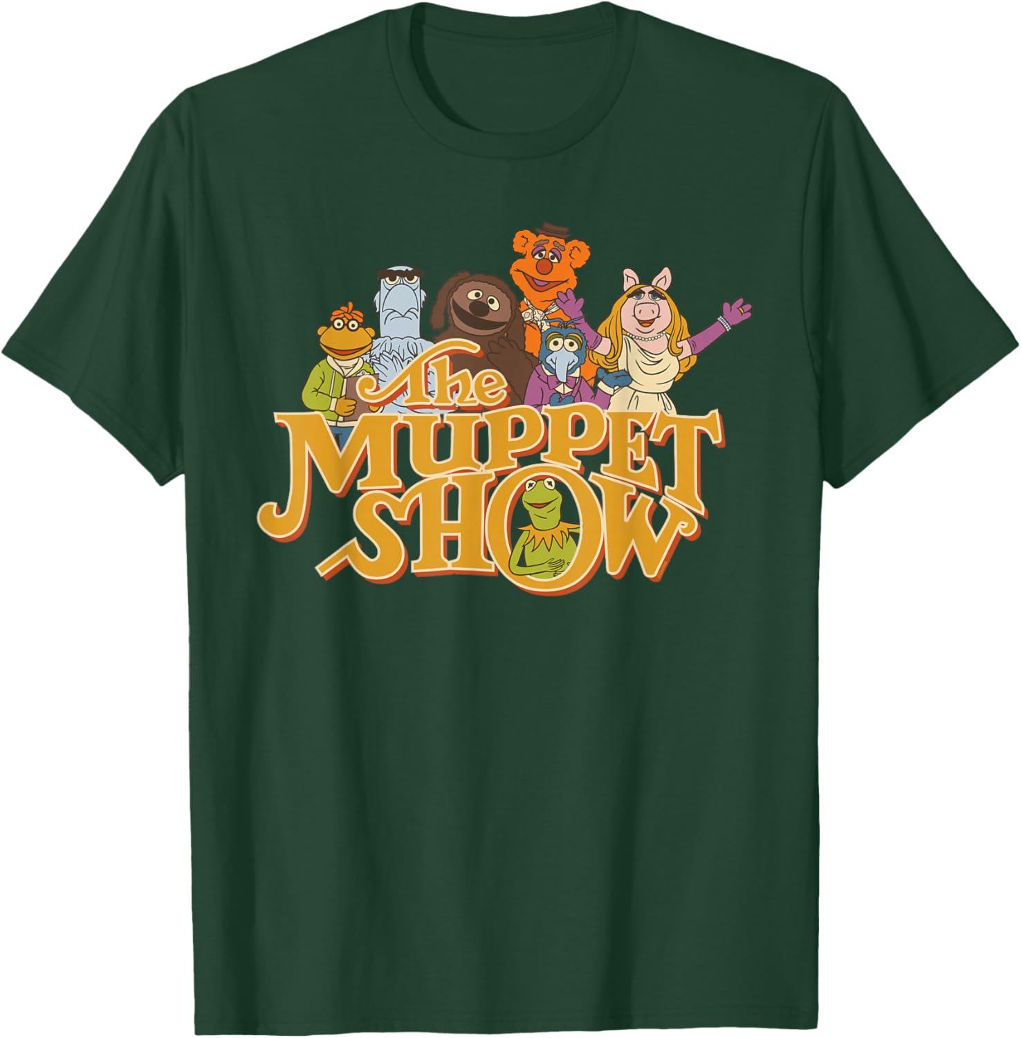 Disney The Muppet Show 50th Anniversary Logo and Muppets T-Shirt - T-Shirt | Forest
