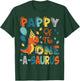Pappy Of The One-A-Saurus 2Nd Birthday Dinosaur Party T-Shirt - T-Shirt | Forest