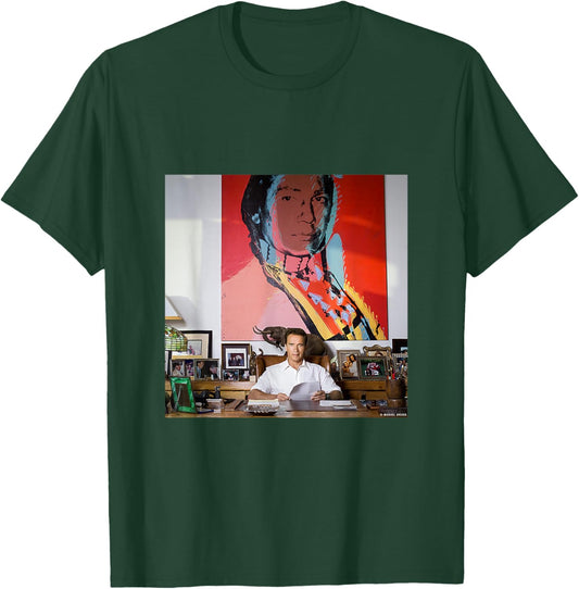 Arnold Schwarzenegger Actor Governor By Michael Grecco T-Shirt - T-Shirt | Forest