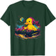 Rubber Duck Turntable DJ Music DJ Rubber Duckie Watercolor T-Shirt - T-Shirt | Forest