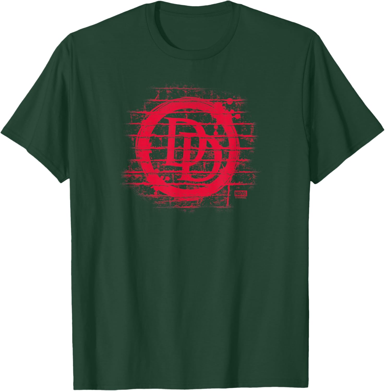 Daredevil - Spray Paint Logo T-Shirt - T-Shirt | Forest