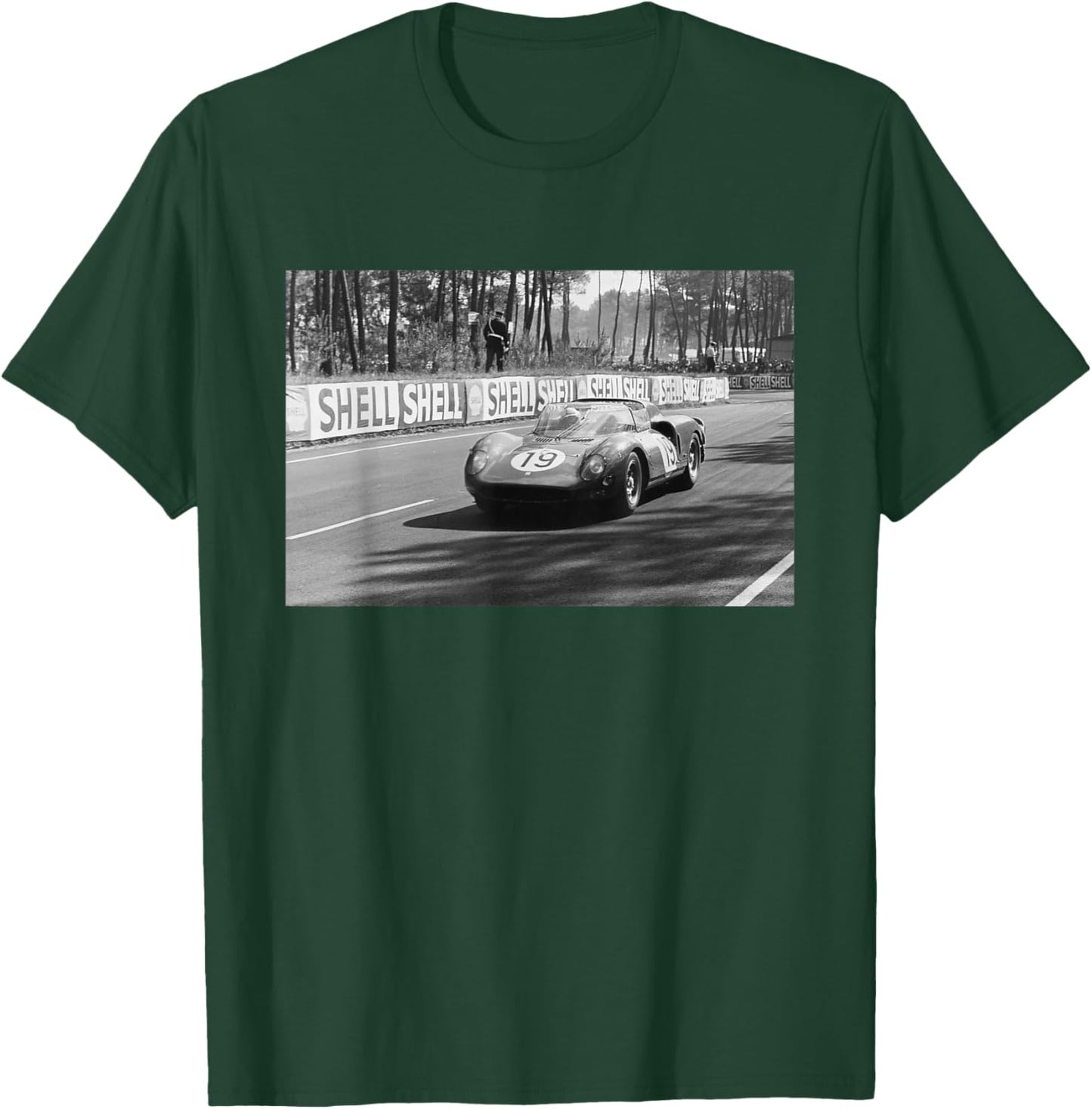 Ferrari 330 P2 Spyder John Surtees Le Mans Race 1965 T-Shirt - T-Shirt | Forest
