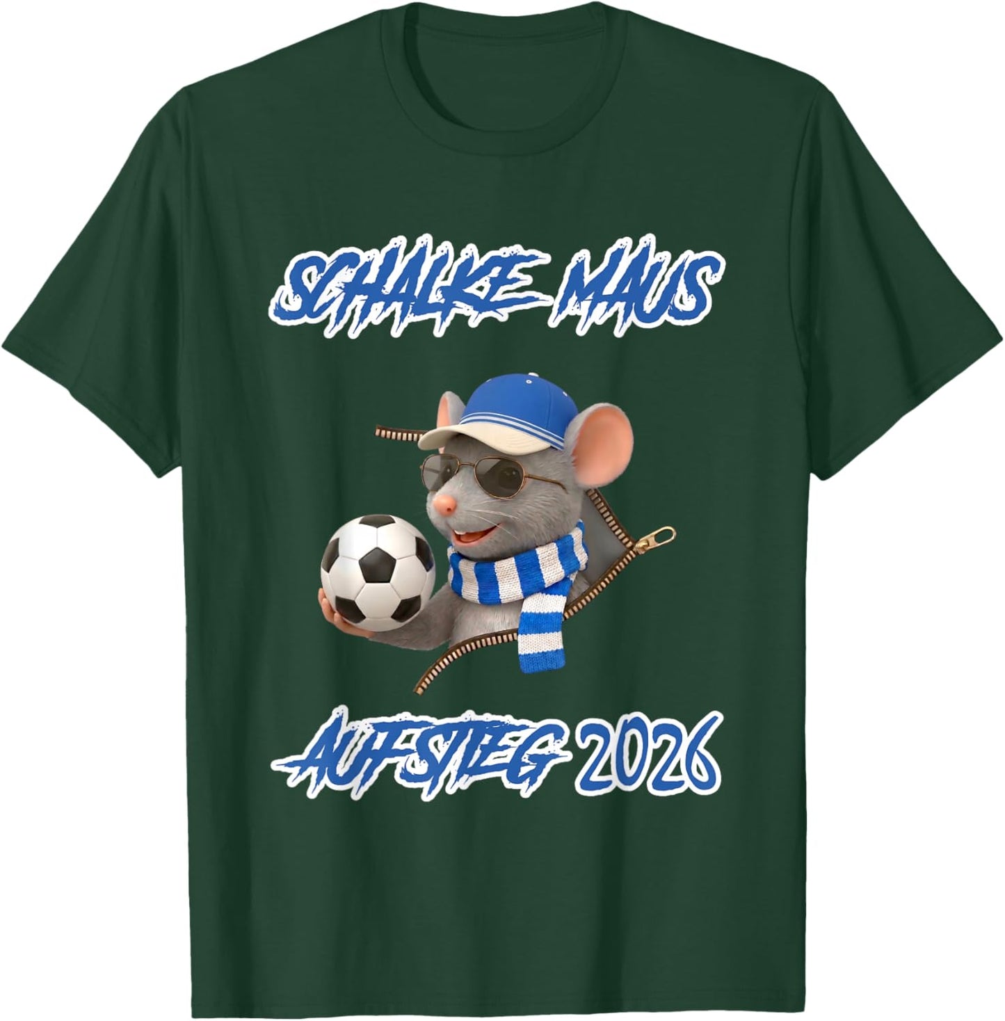 Schalke Maus T-Shirt - T-Shirt | Forest