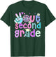 Peace Out Second Grade Last Day Of 2nd Grade Leopard T-Shirt - T-Shirt | Forest