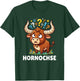 Hornochse Lustiger Verpeilter Ochse Cartoon Spaß T-Shirt - T-Shirt | Forest