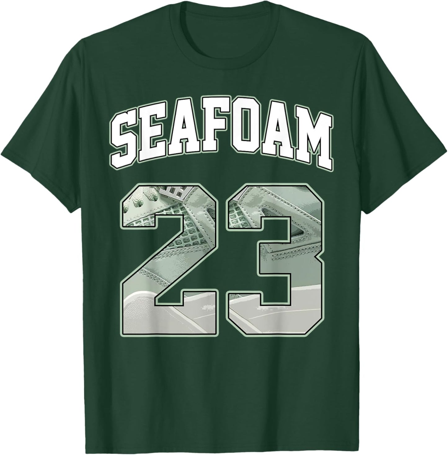 Number 23 Seafoam Abundance 4s Matching Women T-Shirt - T-Shirt | Forest