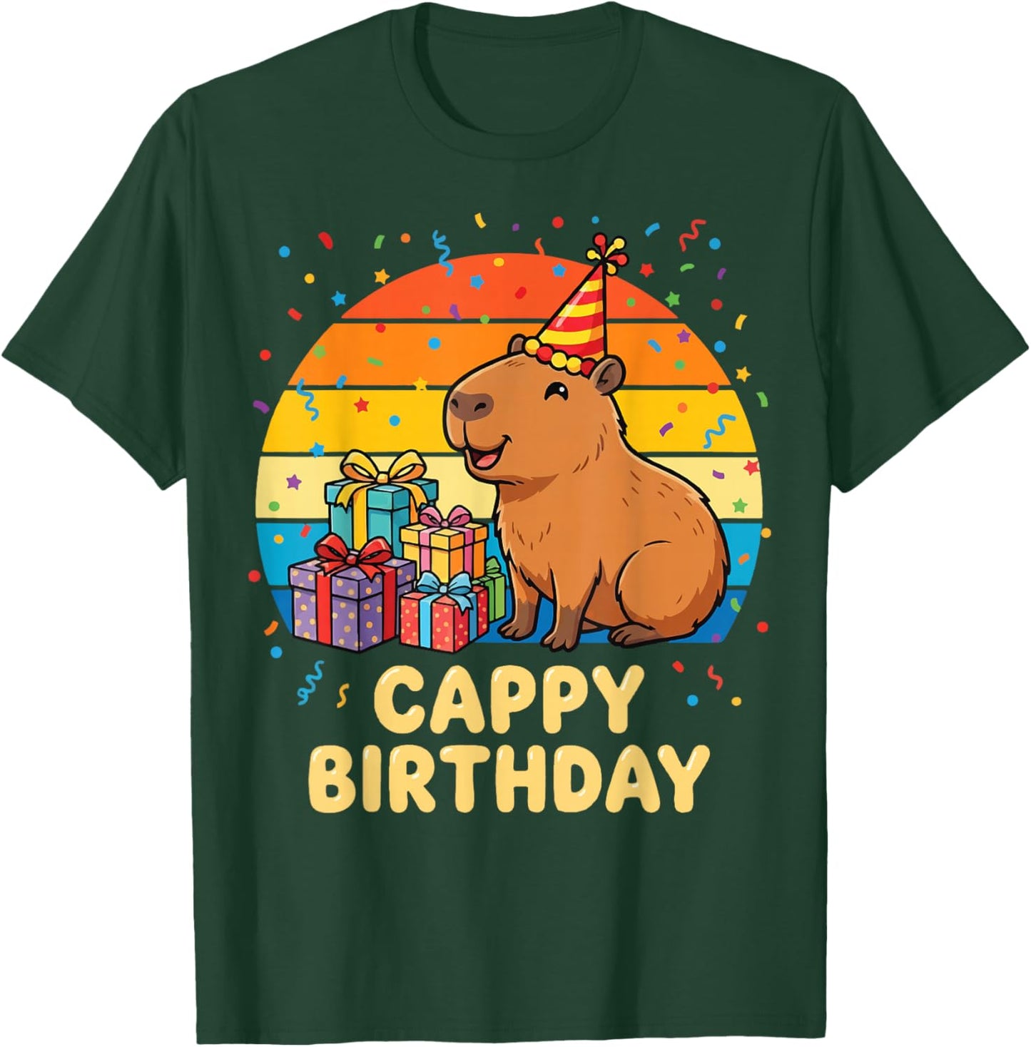Cappy Birthday T-Shirt - T-Shirt | Forest