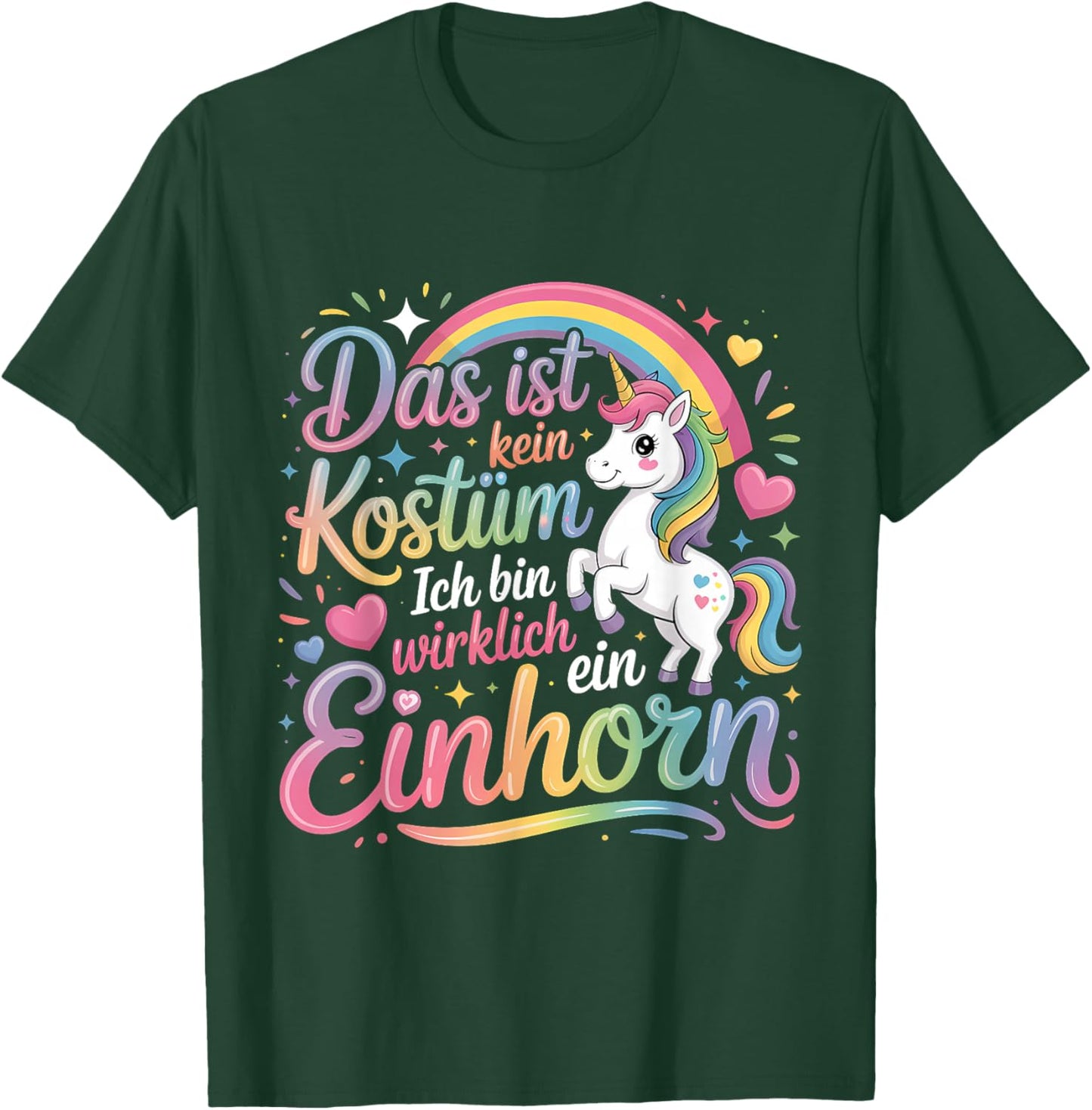 Das Ist Kein Kostüm Ich Bin wirklich ein Einhorn Carnival T-Shirt - T-Shirt | Forest