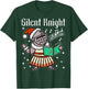 Silent Knight Christmas Medieval Templar Xmas Costume T-Shirt - T-Shirt | Forest