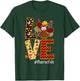 Love Turkey Nurse Thanksgiving - Love Nurse Life - -Adults & Kids - Nurses, Families, Supporters - Black - Small - Short Sleeve T-Shirt - T-Shirt | Forest