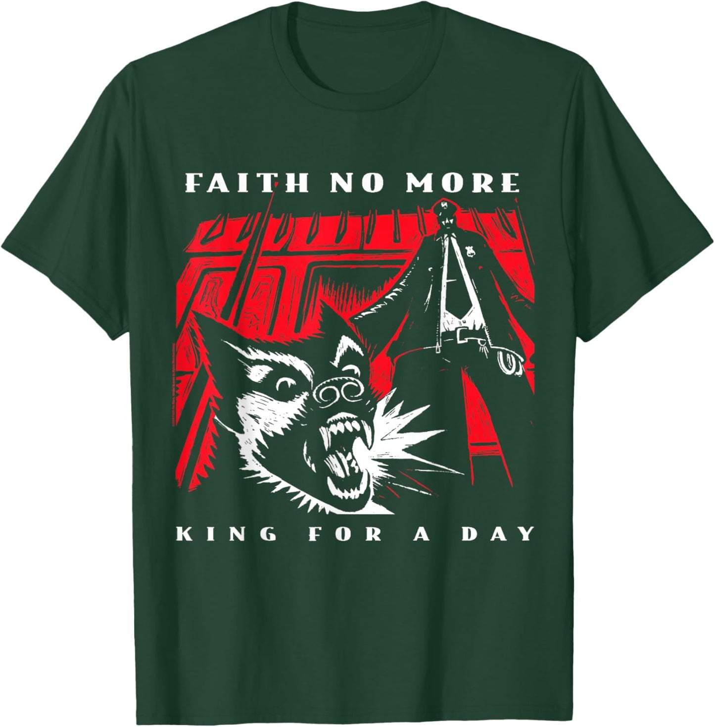 Official Faith No More King for A Day Alternative Metal Band T-Shirt - T-Shirt | Forest
