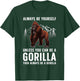 Funny Gorilla Design Women Kids Ape Gorilla Lover T-Shirt - T-Shirt | Forest