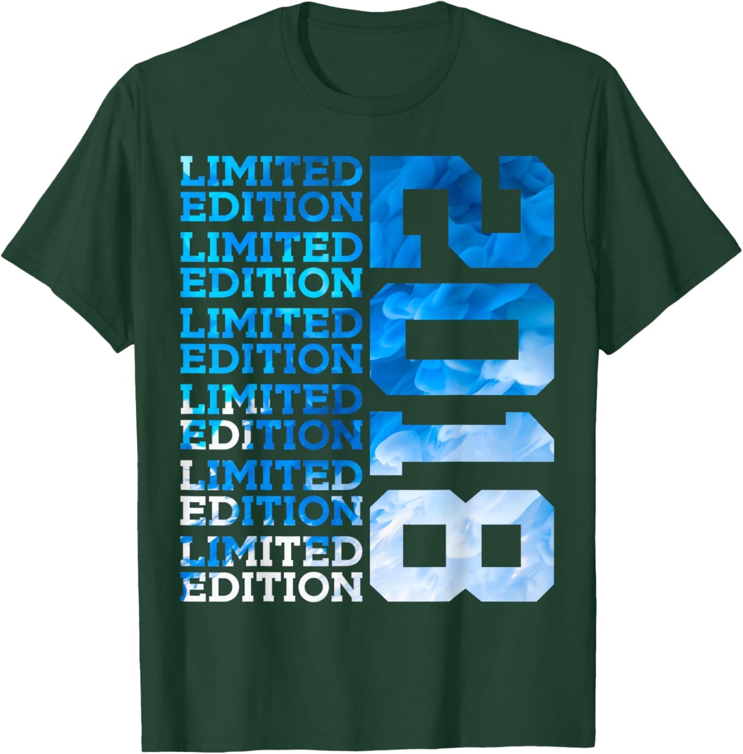 8 Years Limited Edition 2018 8TH Birthday T-Shirt - T-Shirt | Forest