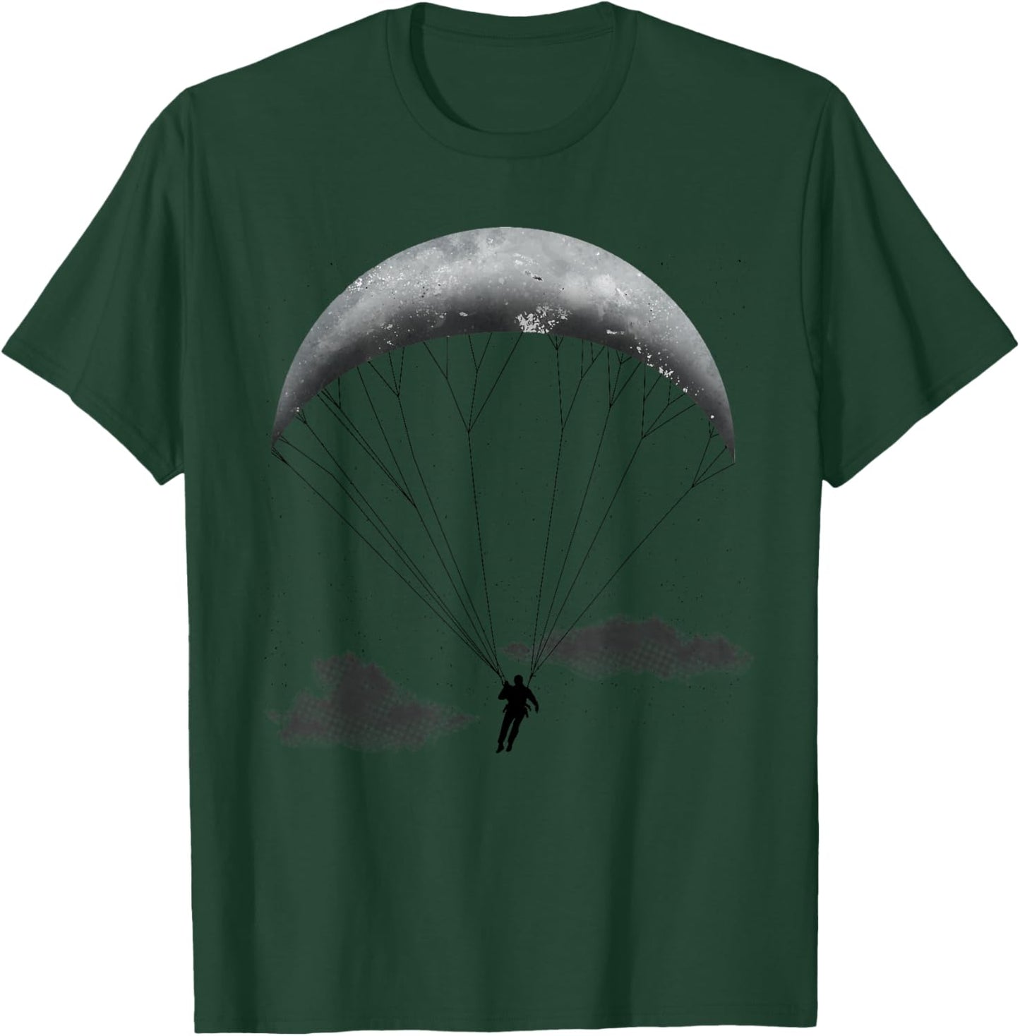 Paragliding Art Women Paraglide Paramotor Paraglider T-Shirt - T-Shirt | Forest