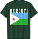 Djibouti Flag Patriotic National Roots Souvenir T-Shirt - T-Shirt | Forest