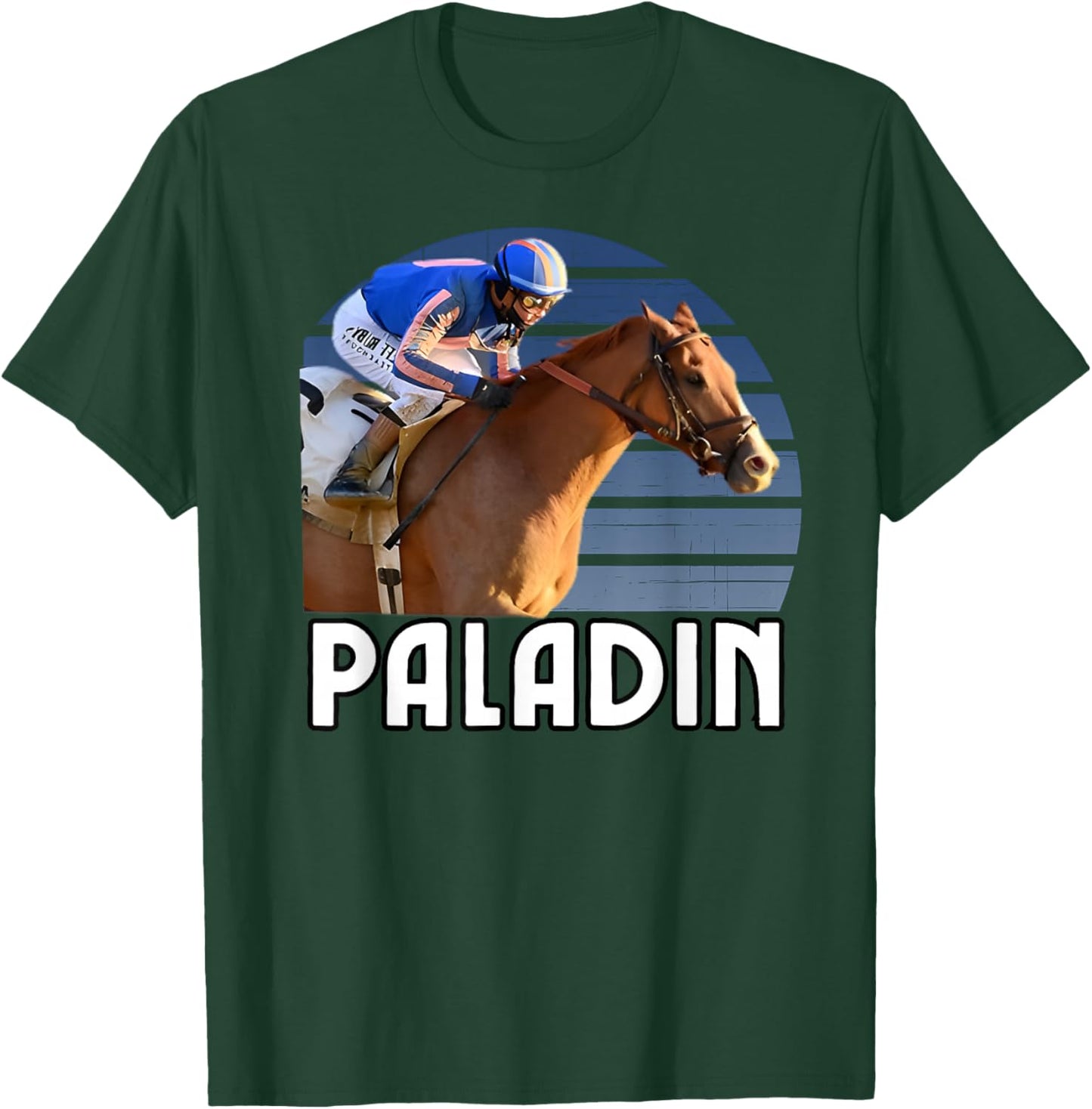 Paladin Cheval, Course de Chevaux, Santa Anita, Del Mar, Chevaux T-Shirt - T-Shirt | Forest