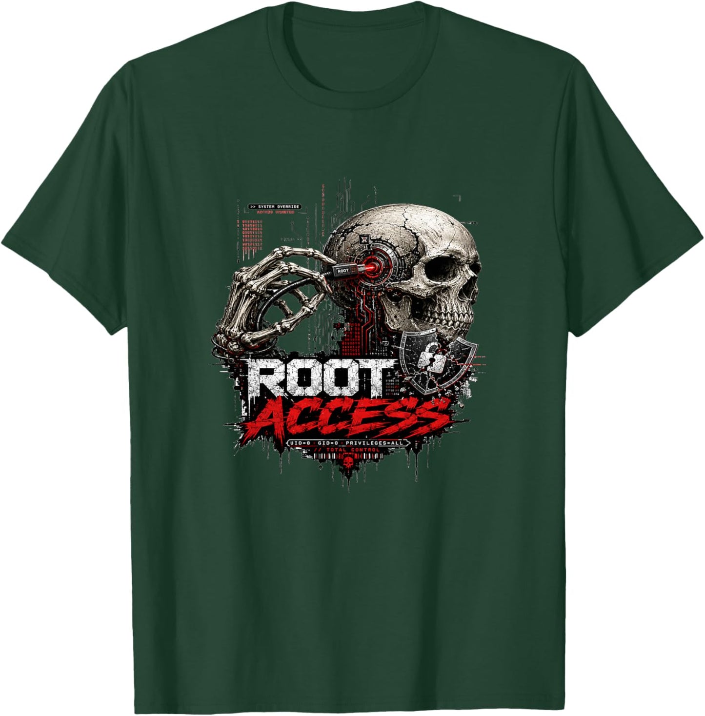 R00t Haut de Gamme T-Shirt - T-Shirt | Forest