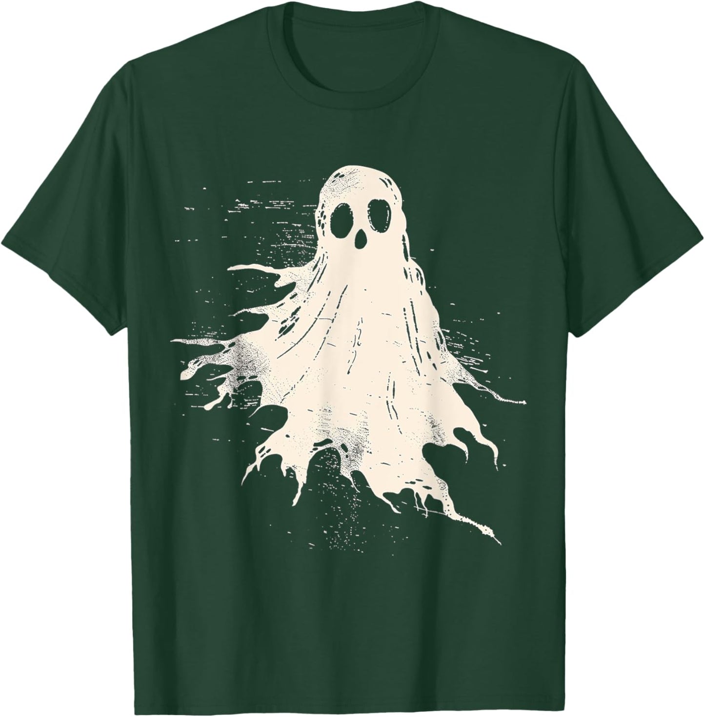 Ghost Costume Halloween Graphic Art Ghost T-Shirt - T-Shirt | Forest