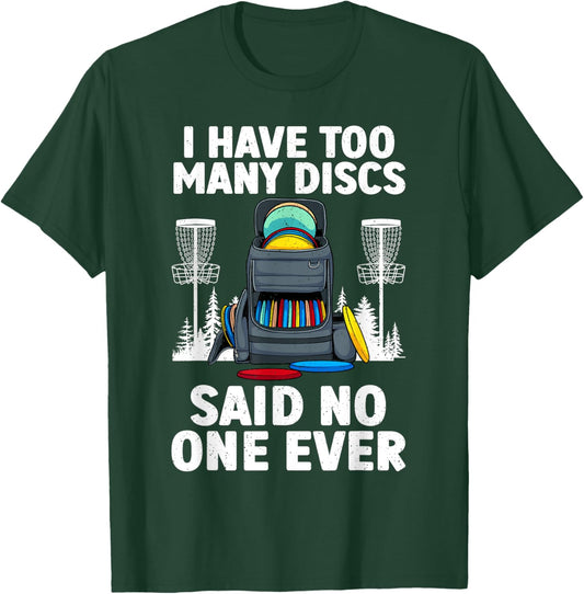 Best Disc Golf Design Women Kids Disc Golf Player T-Shirt - T-Shirt | Forest