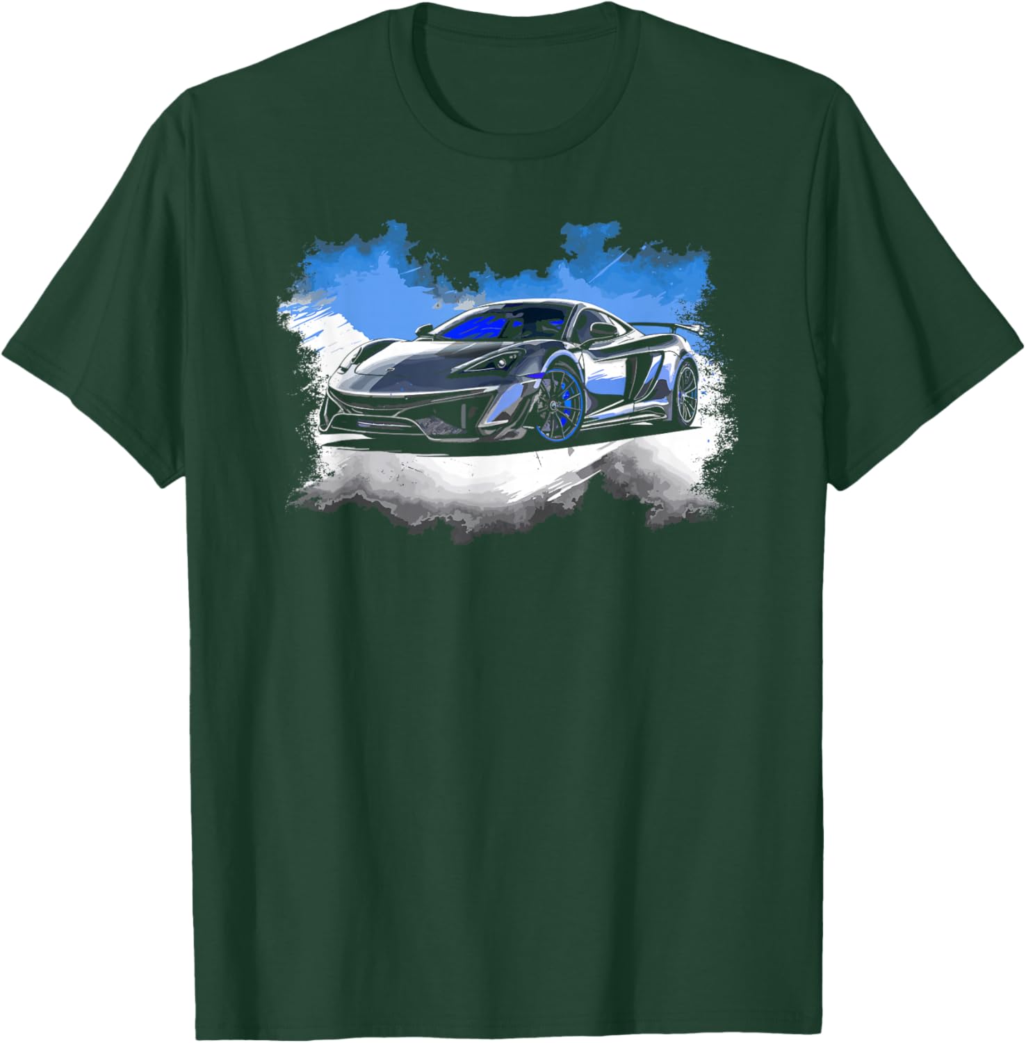 Supercar Sports Car T-Shirt - T-Shirt | Forest