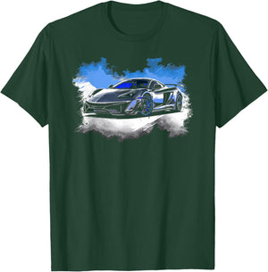 Supercar Sports Car T-Shirt - T-Shirt | Forest