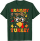 Grammy Turkey Matching Family Thanksgiving T-Shirt - T-Shirt | Forest