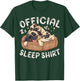 Official Sleep Shirt, Pug Dog with 2 Puppies T-Shirt - T-Shirt | Forest