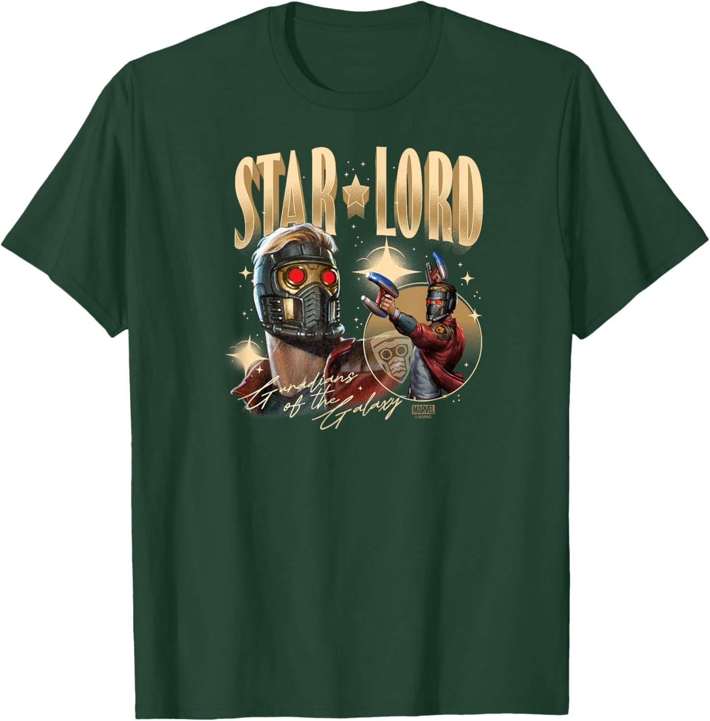 Guardians of The Galaxy - Star Lord Bootleg T-Shirt - T-Shirt | Forest